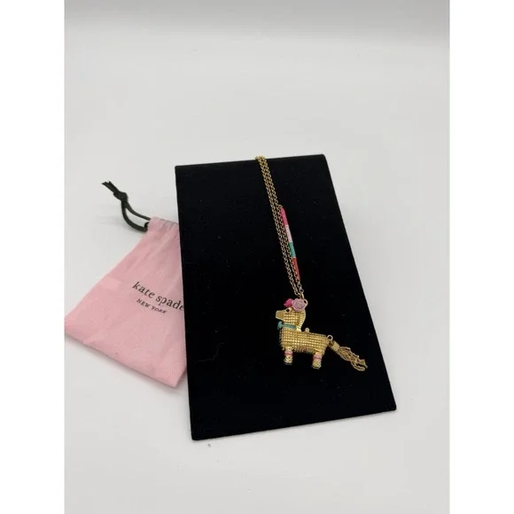 Kate Spade Haute Scenic Penny Piñata Necklace-Whimsical-Candy Prize Inside